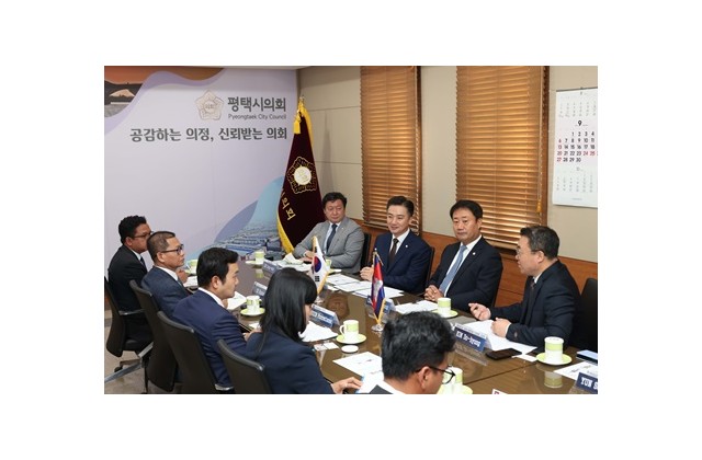 평택시의회, 주한 캄보디아 대사 내방 간담회
